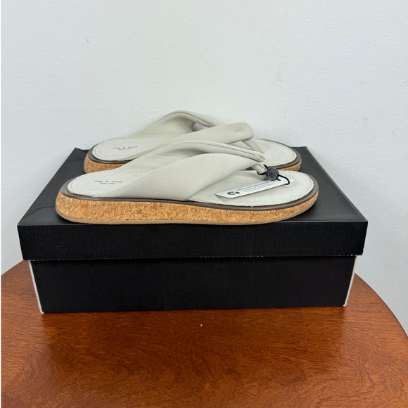 rag & bone Parque Thong Sandals in Paloma Size 7.5 - Picture 5 of 9